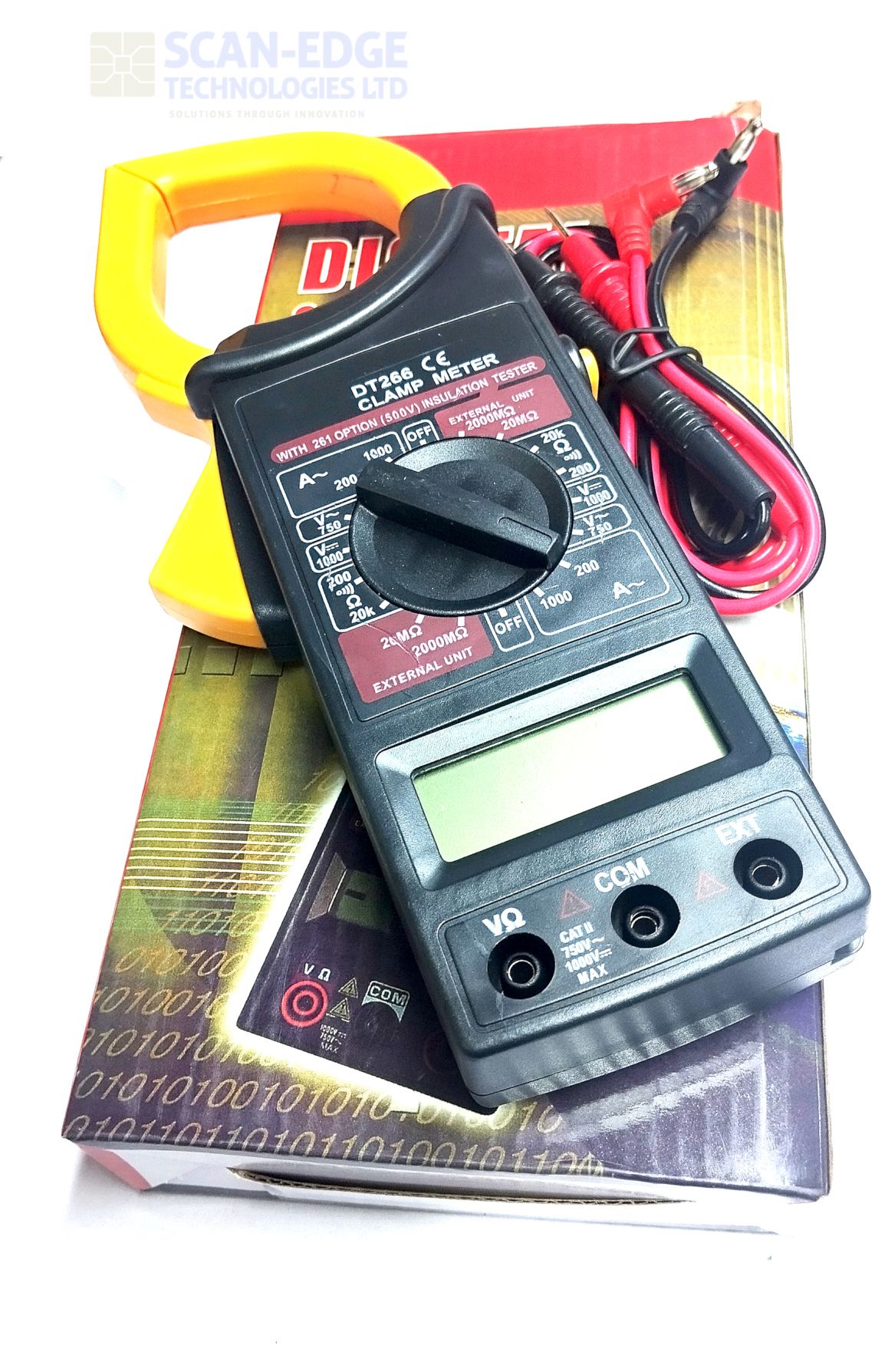 DT266 Professional Digital Clamp Meter Multimeter Multi Meter