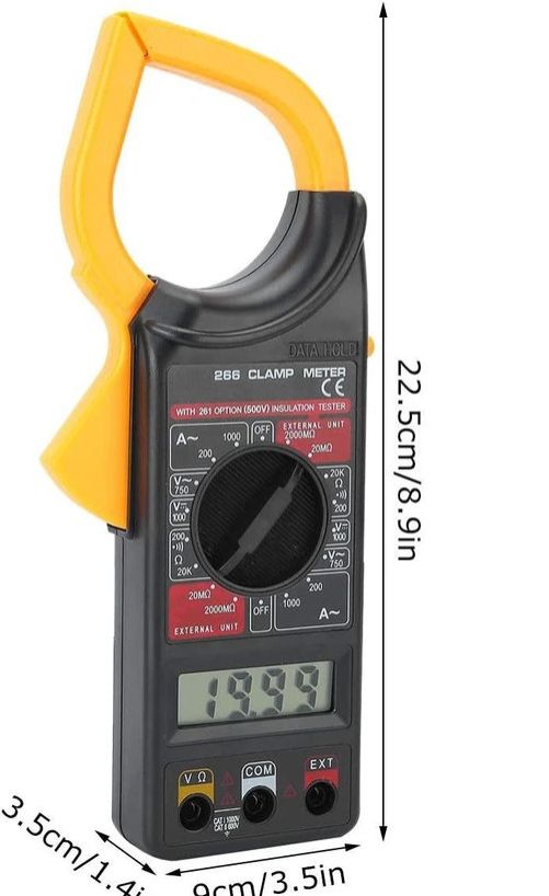 DT266 Professional Digital Clamp Meter Multimeter Multi Meter