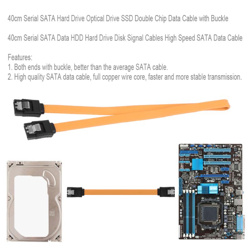 SATA Cable 3.0 SATA3 Hard Drive Data Serial ATA Cable Connector Straight/Right Angled 6Gb/s