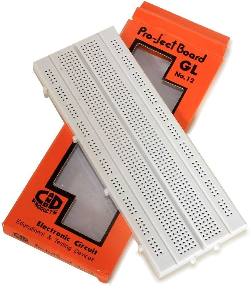 Solderless Prototype Kit Universal PCB Bread Board Plus 2 Power Rail 830 Tie Points
