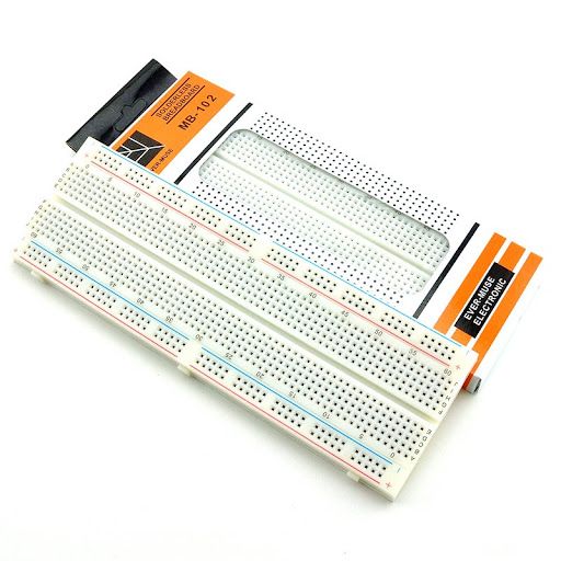 Solderless Prototype Kit Universal PCB Bread Board Plus 2 Power Rail 830 Tie Points