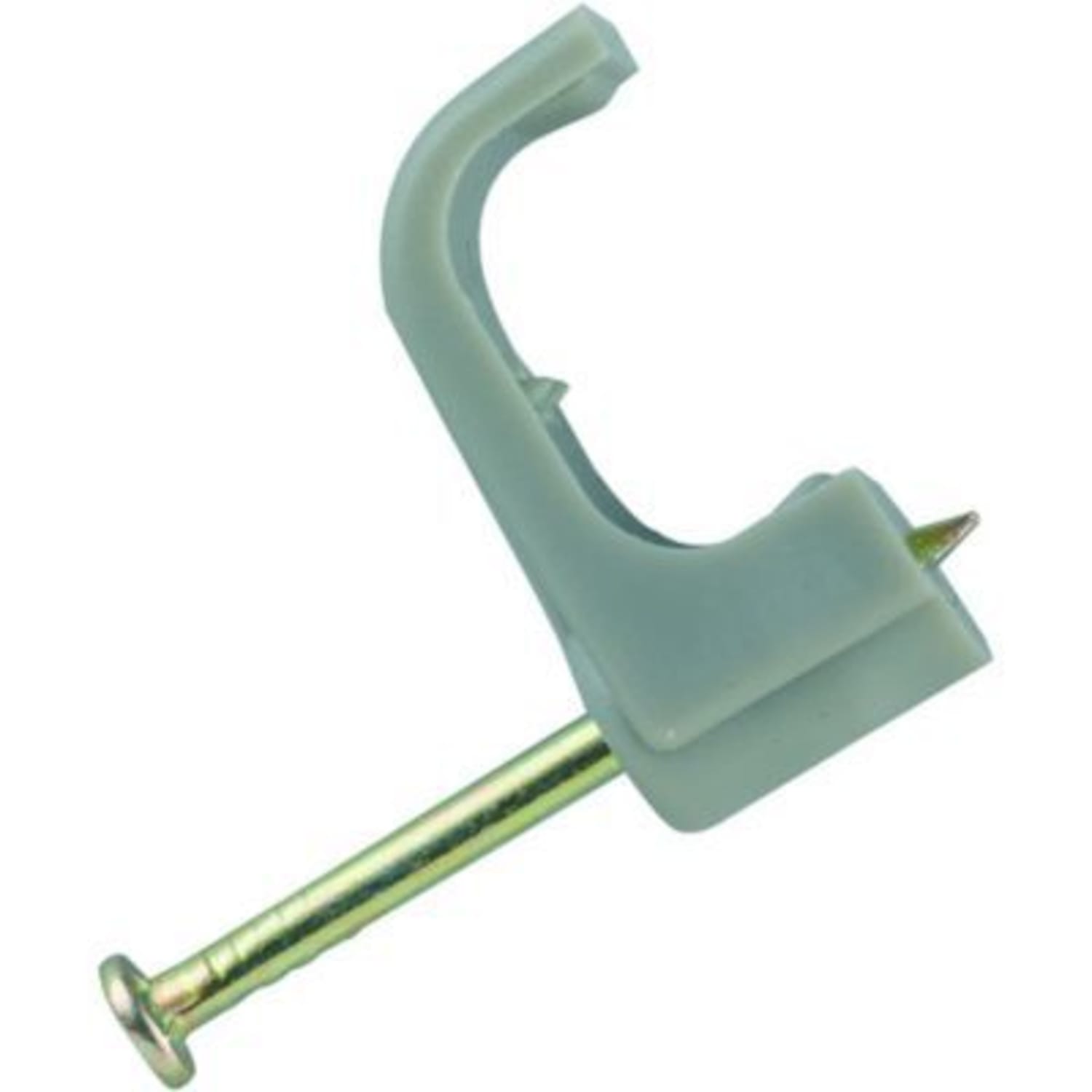 Nail Cable Clips Flat 100Pcs.