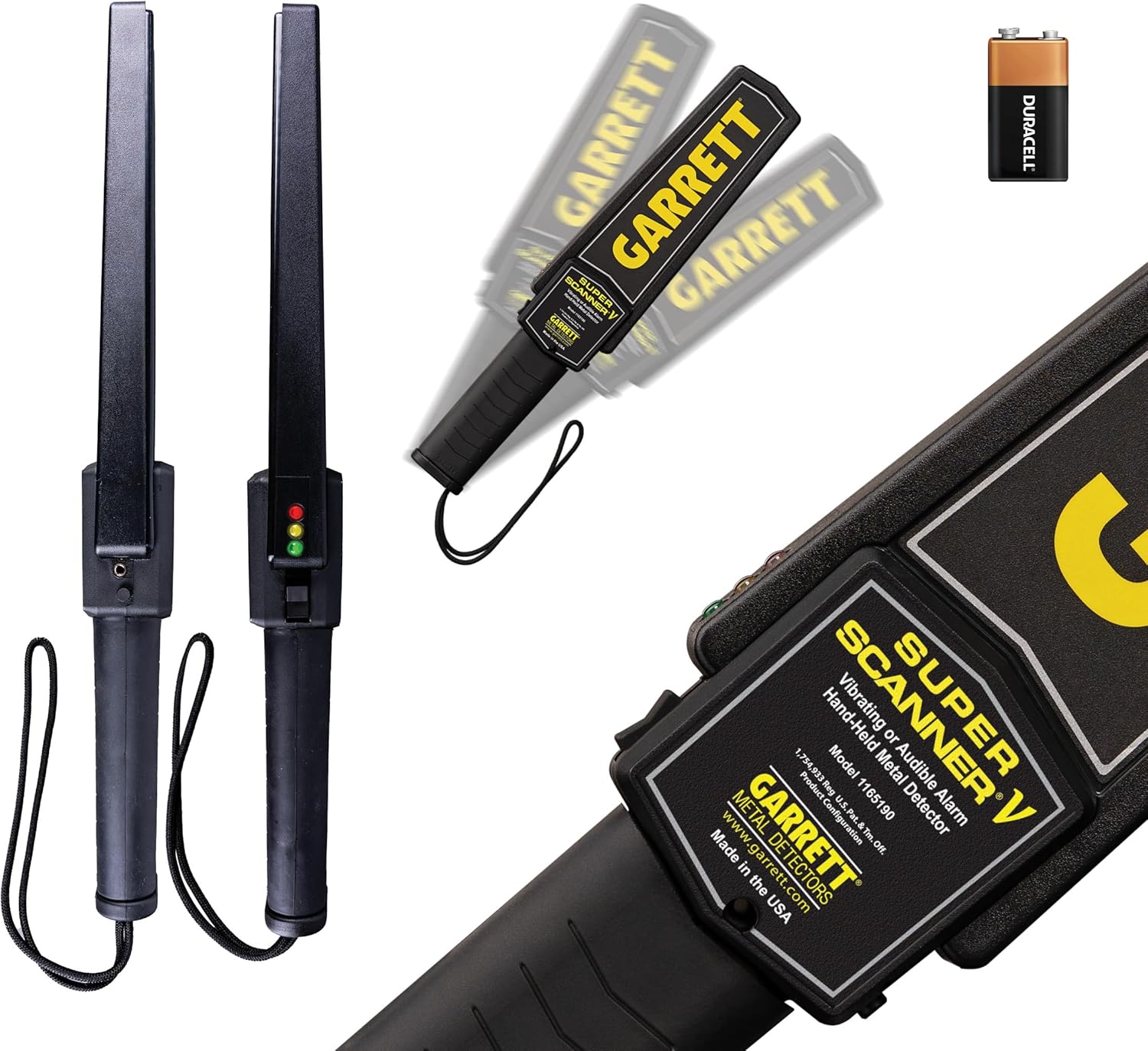 Garrett Super Scanner Hand Held Metal Detector.