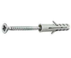 Expansion Wall Plugs 6mm with Self Tapping Screws 10PC 20PC Set