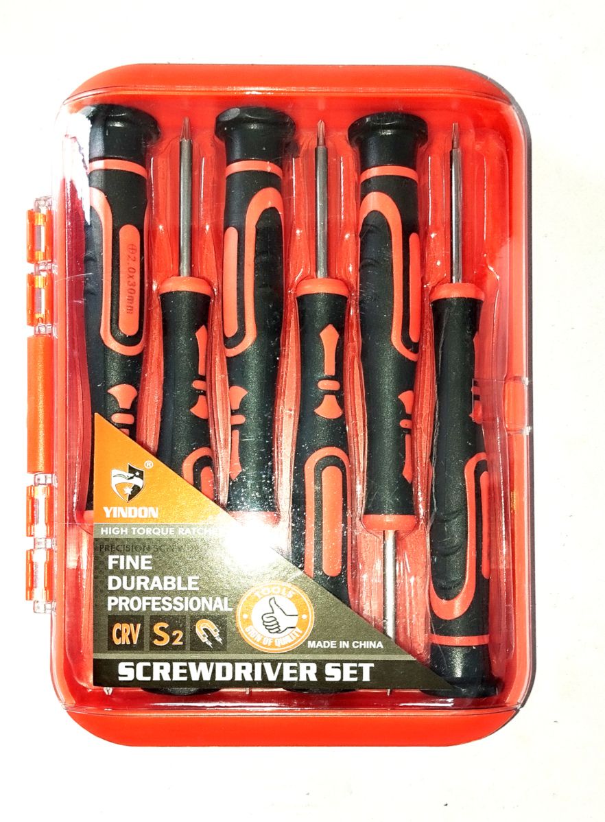 Precision Screw Driver Set Phone Repair Tool Kit 6Pc
