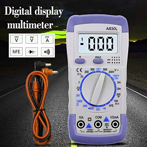 A830L LCD Digital Multimeter AC/DC Voltage Diode Voltmeter Multi tester