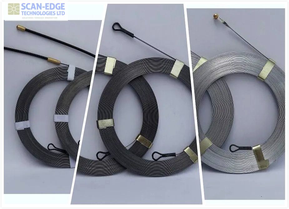 25M Professional Electrical Steel Tape Wire Puller Fish Tape – Durable, Flexible and Kink-Resistant