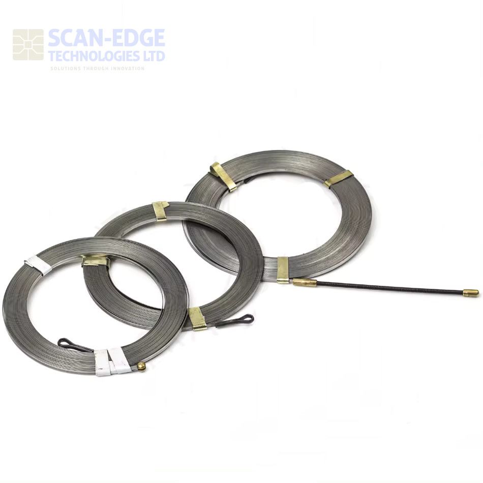 25M Professional Electrical Steel Tape Wire Puller Fish Tape – Durable, Flexible and Kink-Resistant