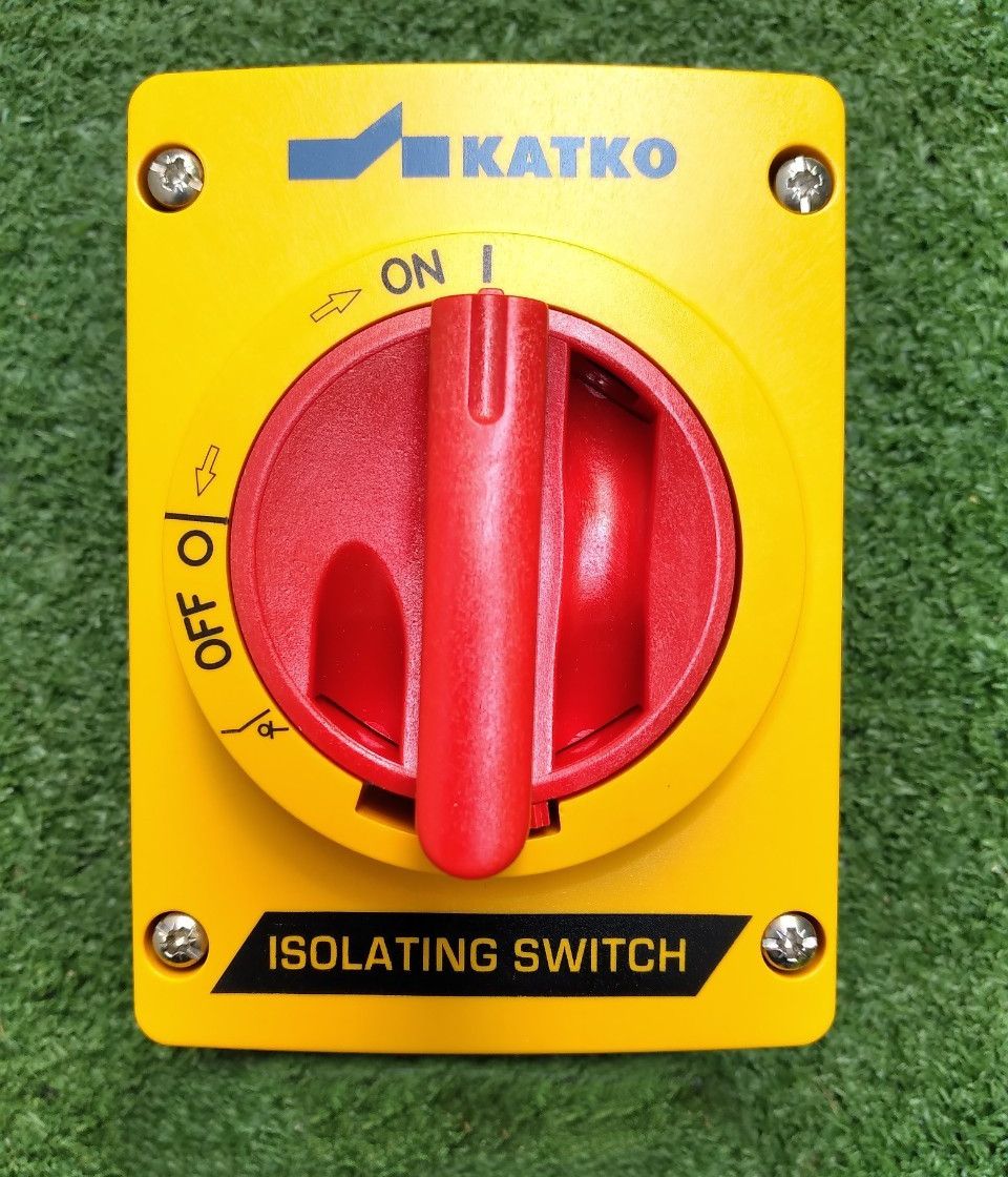 KATKO Mechanical Change Over Switch Power Isolator 40 Amps.