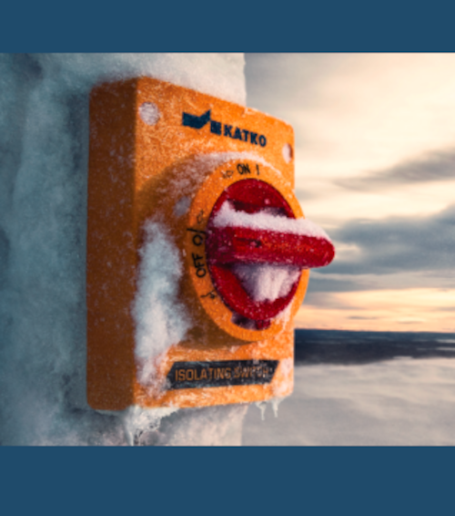 KATKO Mechanical Change Over Switch Power Isolator 40 Amps.