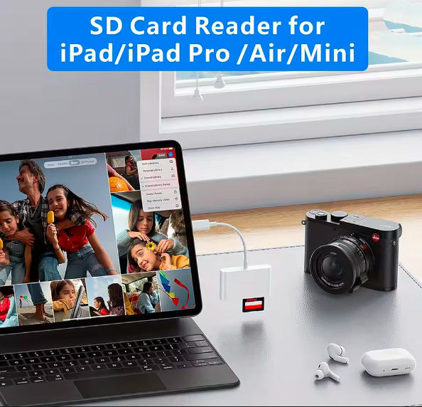 3-in-1 USB C To SD/TF Memory USB Card Reader Compatible With iPhone 15 Pro iPad Mac MacBook Laptop PC & Accessories