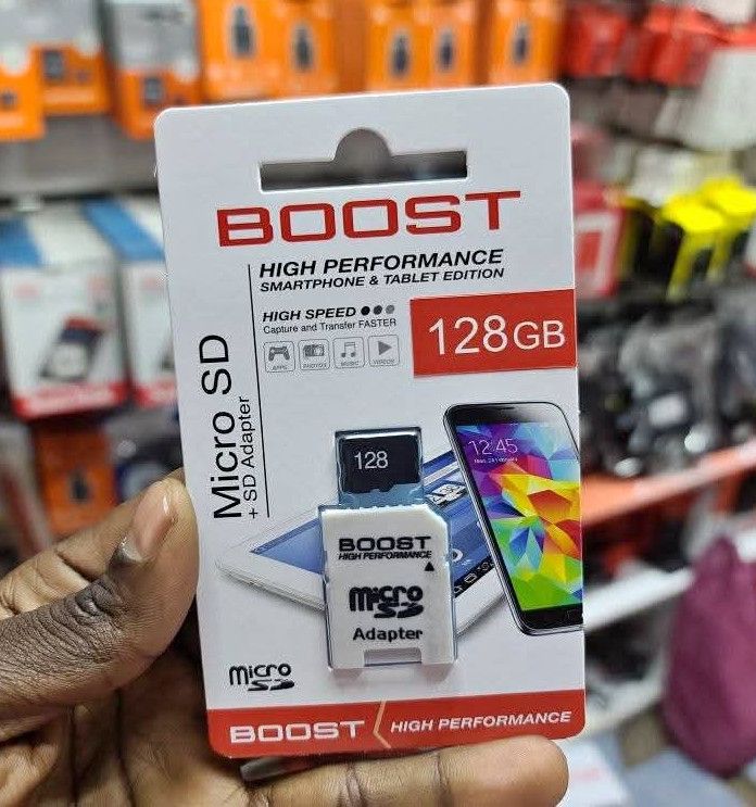 Boost High Performance Memory Card SD Card 8GB 16GB 32GB 64GB 128GB 256GB Options Micro SD Cards with an Adapter for Smartphones & Tablets and all types of gadgets