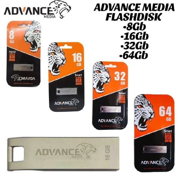 Advance High Speed USB Flash Disk 8GB 16GB 32GB 128GB 256GB with ultra-fast USB 2.0 transfer speeds