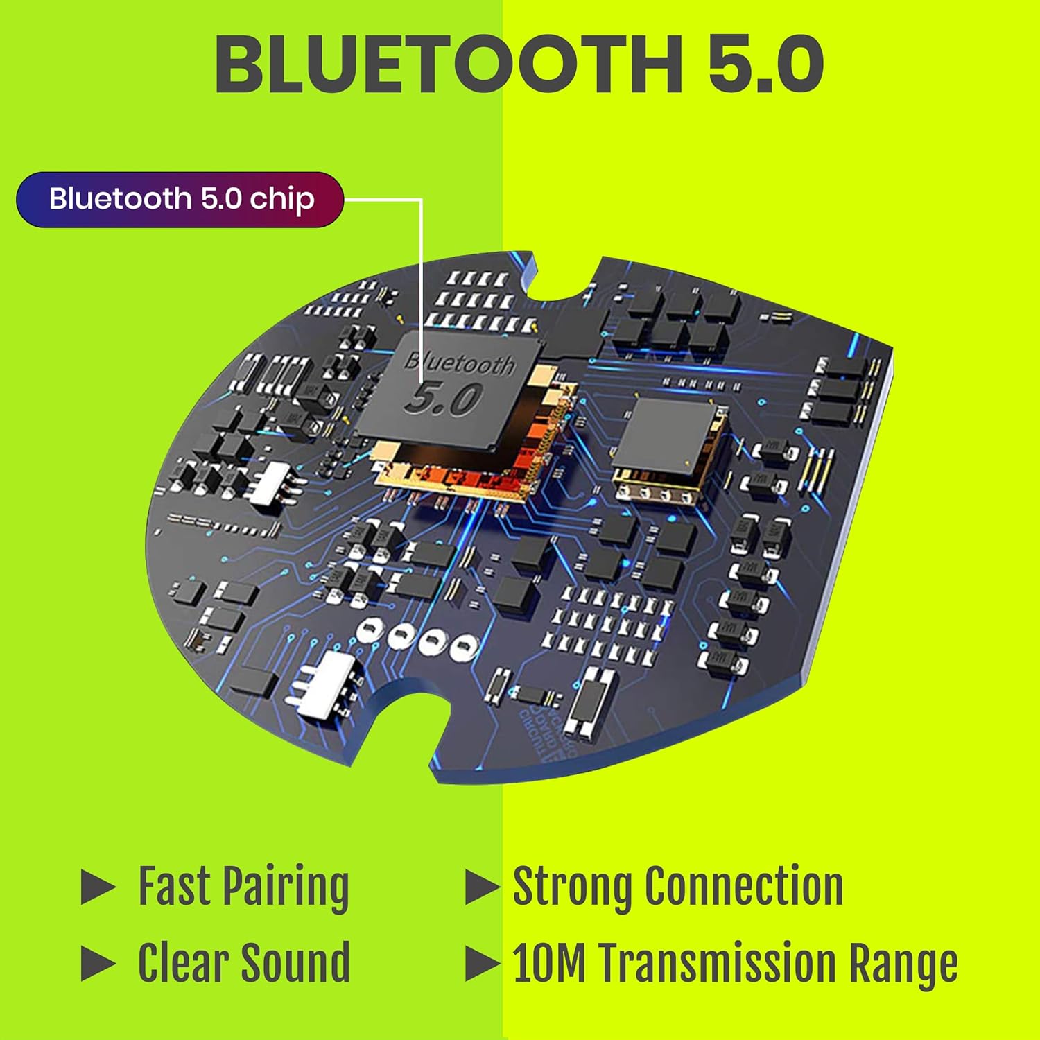 PUNEX EU-13 Wireless Neck Band Headset Bluetooth Blue Tooth Earphones 120Hrs Playback