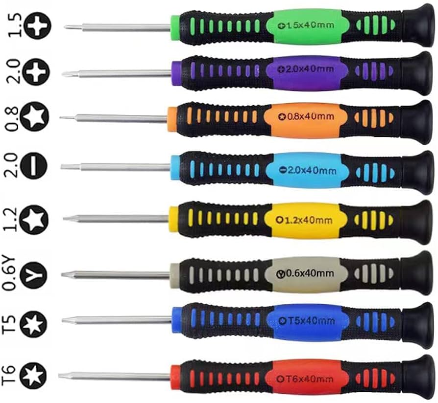 16-Piece Precision Screwdriver Set Repair Tool Kit for Mobile Phones & Other Devices