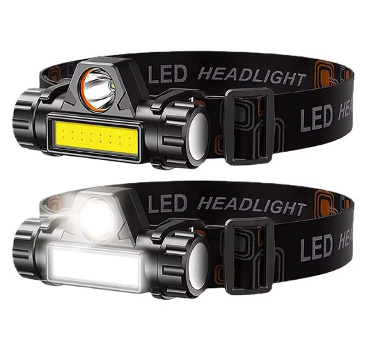 Rechargeable COB LED USB Headlamp Strong Magnetic Powerful Headlight Super Bright Waterproof Head Torch For Indoor Outdoor Work