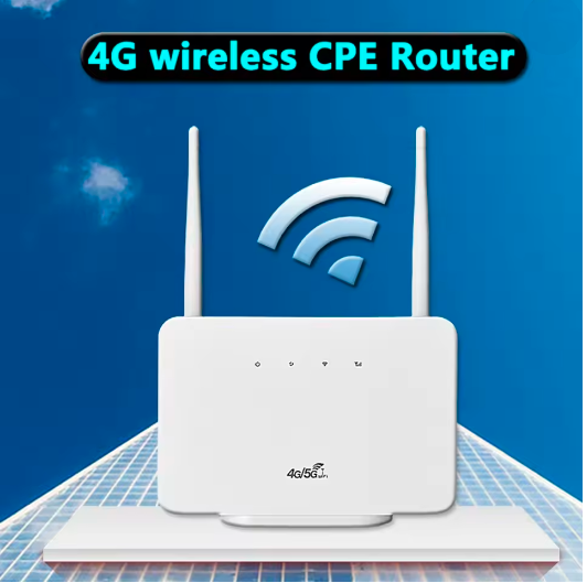 WiFi Router 300Mbps 4G Router Wireless Modem External Antenna with SIM Card Slot Internet Connection Supports Both Airtel and Safaricom