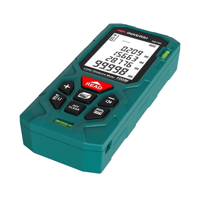 INKERSI Laser Rangefinder Digital Tape Measure 70M/120m High Precision Laser Distance Meter Digital Roulette Range Finder