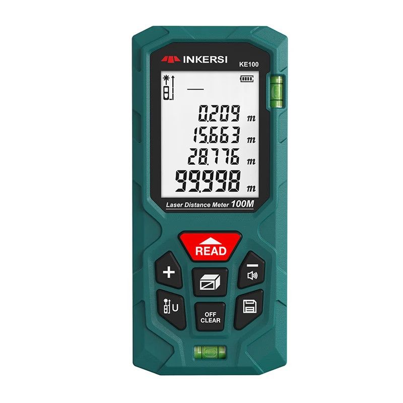 INKERSI Laser Rangefinder Digital Tape Measure 70M/120m High Precision Laser Distance Meter Digital Roulette Range Finder