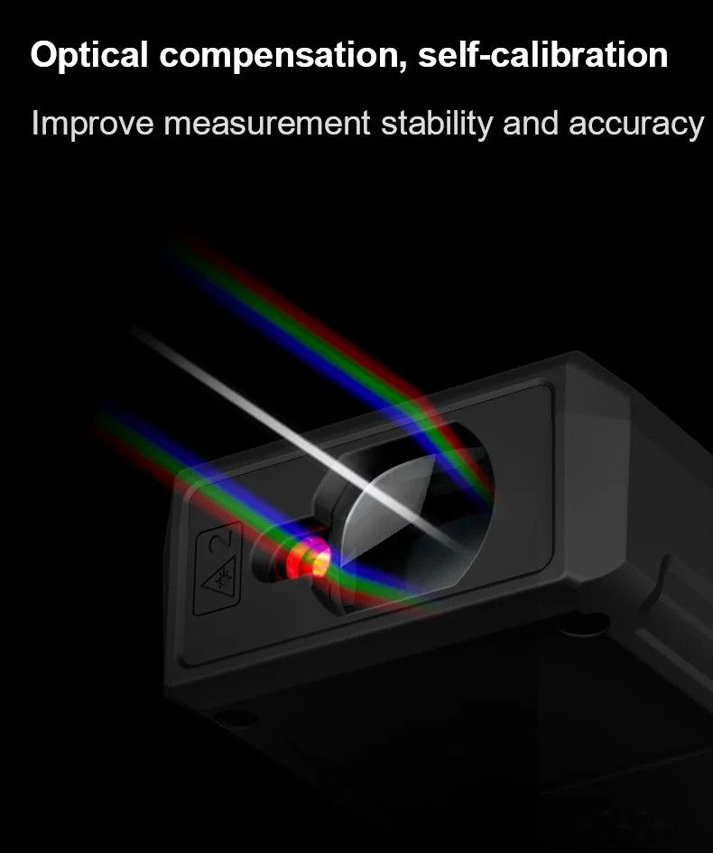 INKERSI Laser Rangefinder Digital Tape Measure 70M/120m High Precision Laser Distance Meter Digital Roulette Range Finder