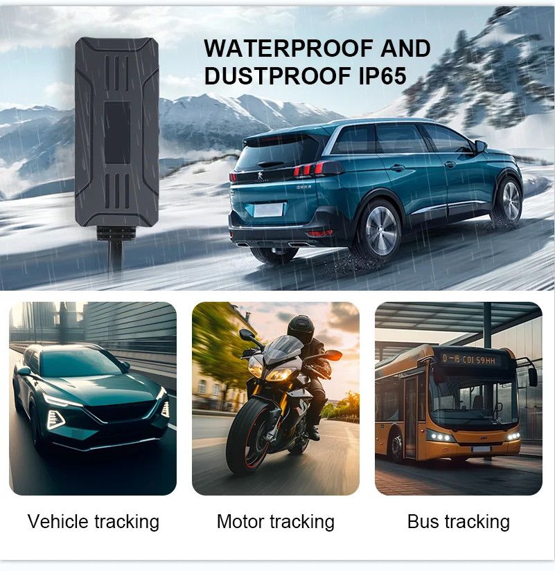 TrackerKing G109 GPS Tracker For Motorcycle 2G Anti-Lost Car Rastreador Real Time Tracking Device Locator Positioner for Cars and Bikes