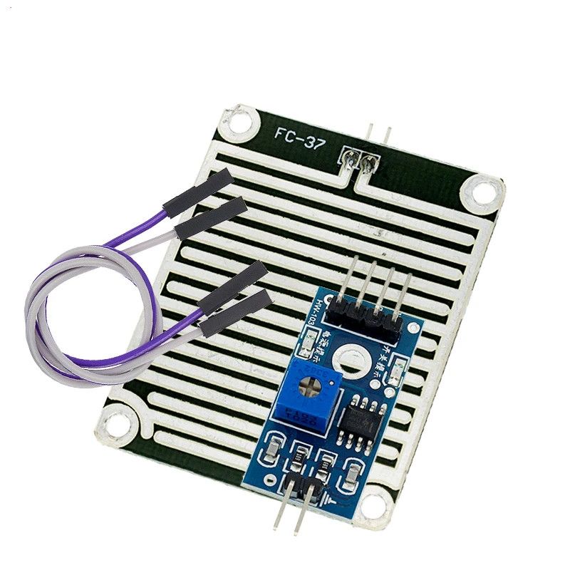 Snow Raindrops Detection Sensor Module Rain Weather Module Humidity For Arduino Relay Control Module Rain Water Sensor Module