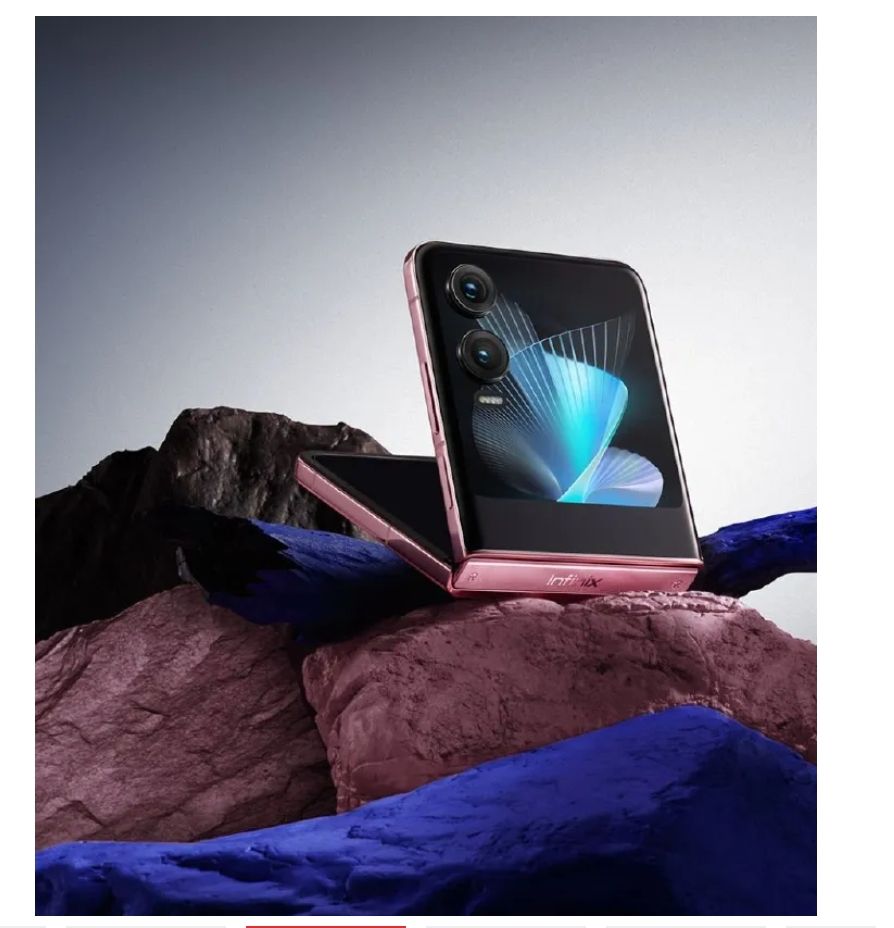 [Brand New] Infinix Zero Flip 5G 512GB ROM+8GB RAM 6.9" Foldable LTPO AMOLED 120Hz Display 50+50MP Camera MediaTek Dimensity 8020 4720mAh Battery 70W Fast Charge Flip Smart Phone