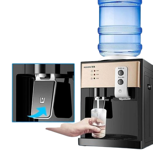Ipcone Tabletop Water Dispenser 💧 – Hot & Normal Water | Top Loading Cooler for Home & Office