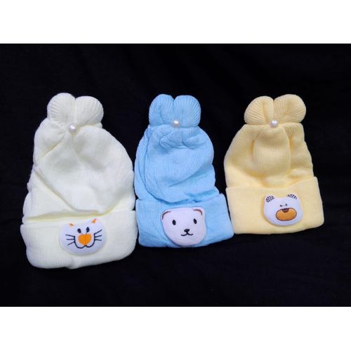 Marvin Baby Hats – 3-Piece Set 🍼👶
Keep your little one cozy & stylish! 💖
✨ Pure Cotton | Soft & Breathable | Warm & Snug ✨

🧢 3 adorable knitted caps to match every outfit!
Perfect for newborns &