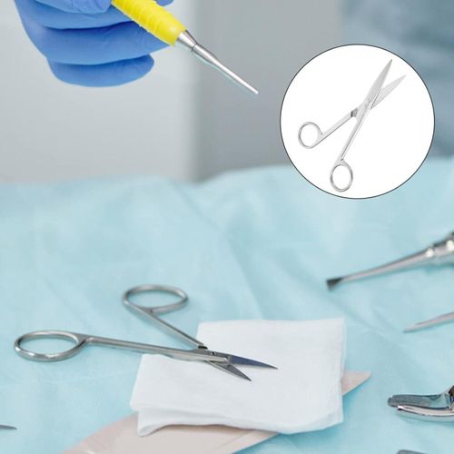 14 CM Stainless Steel Scissors Medical Surgical Operating Dissecting Straight Scissors
14 CM Stainless Steel 
14 CM Stainless Steel Scissors Medical Surgical Operating Dissecting Straight Scissors