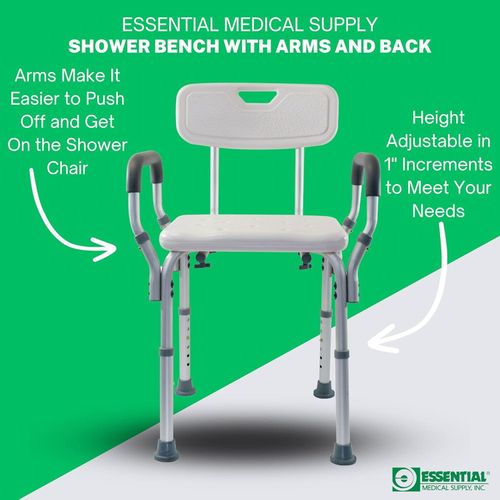 1 Folding Steel Bedside Commode Chair, Portable Toilet, Supports Individuals Weighing Up To 150Kg, with 7.5 Qt. Bucket and 13.5 Inch Seat, Grey
1 Folding Steel Bedside Commode Chair, Portable Toilet,
