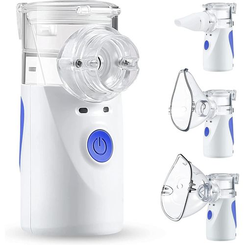 Portable Rechargeable Ultrasonic Nebulizer - Handheld Mini Electric Mesh Inhaler for Asthma Treatment
Portable Rechargeable Ultrasonic Nebulizer - Handheld Mini Electric Mesh Inhaler for Asthma Treatm