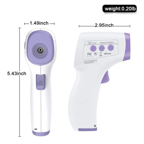 Digital Thermometer for Adults and Kids, No Touch Forehead Thermometer for Baby, 2 in 1 Body Surface Mode Infrared Thermometer with Fever Alarm and Instant Accuracy Readings
Digital Thermometer