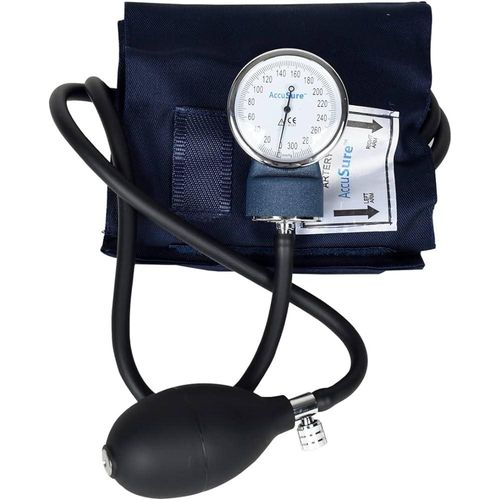 Manual Blood Pressure Cuff/ Aneroid Sphygmomanometer Blood Pressure Set W/Adult Cuff, Carrying Case and Calibration Tool
Manual Blood Pressure Cuff/ Aneroid Sphygmomanometer Blood Pressure Set W/Adult