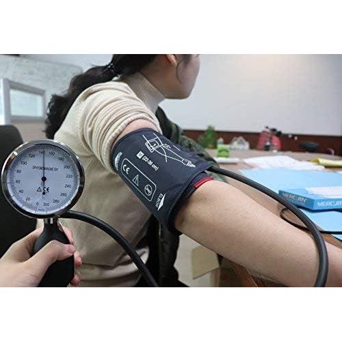 Manual Blood Pressure Cuff/ Aneroid Sphygmomanometer Blood Pressure Set W/Adult Cuff, Carrying Case and Calibration Tool
Manual Blood Pressure Cuff/ Aneroid Sphygmomanometer Blood Pressure Set W/Adult