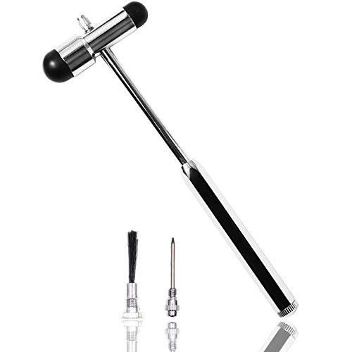 Buck Neurological Hammer, Tromner Reflex Hammer with Needle and Brush, for Neurologic Reflex Diagnosis and Testing
Buck Neurological Hammer, Tromner Reflex Hammer with Needle and Brush, for Neurologic