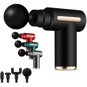Massage Gun, Small Travel Tool, Massage Gun Deep Tissue,Percussion Handheld Portable Muscle Massager Tool for Full Body Pain Relief, Ideal Gifts for Men, Women(Black)
Massage Gun, Small Travel Tool, M