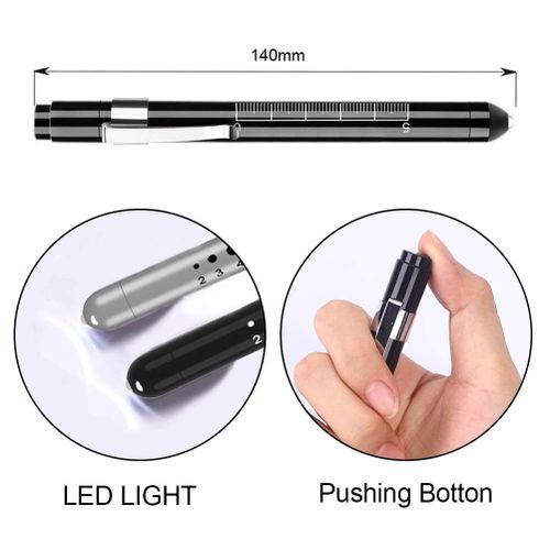 Diagnostic Medical Pen Light Torch With Pupil Gauge/Nurse/doctor Torch -2Pcs
generic-diagnostic-medical-pen-light-torch-with-pupil-gaugenursedoctor-torch-2pcs-69052978.html#:~:t