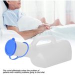 Male Urine Bottle, 800Ml Portable Urinals for Men, Outdoor Urine Storage Mobile Toilet, Urine Collector with Lid Kids Adults for Travel Container Truckers Hospitals
Male Urine Bottle, 800Ml Portable U