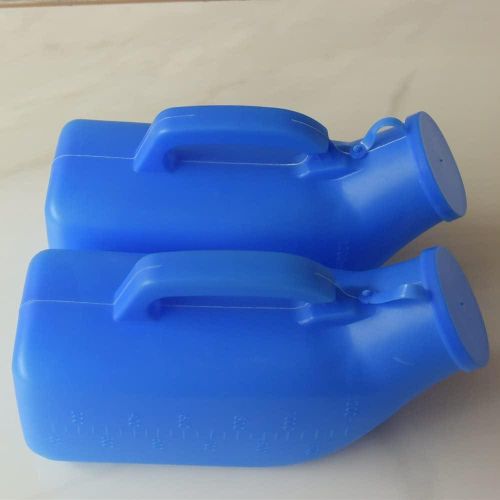 Male Urine Bottle, 800Ml Portable Urinals for Men, Outdoor Urine Storage Mobile Toilet, Urine Collector with Lid Kids Adults for Travel Container Truckers Hospitals
Male Urine Bottle, 800Ml Portable U