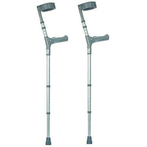 Adjustable Elbow Crutches Standard Pair &ndash- Medium Adjustable Elbow Crutches Standard Pair &ndash- Medium