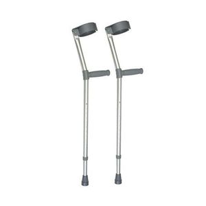 Adjustable Elbow Crutches Standard Pair &ndash- Medium Adjustable Elbow Crutches Standard Pair &ndash- Medium