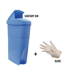 SANITARY BIN + GLOVE