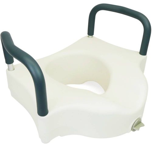 TOILET SEAT RAISER WITH ARMREST