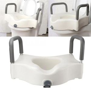 TOILET SEAT RAISER WITH ARMREST