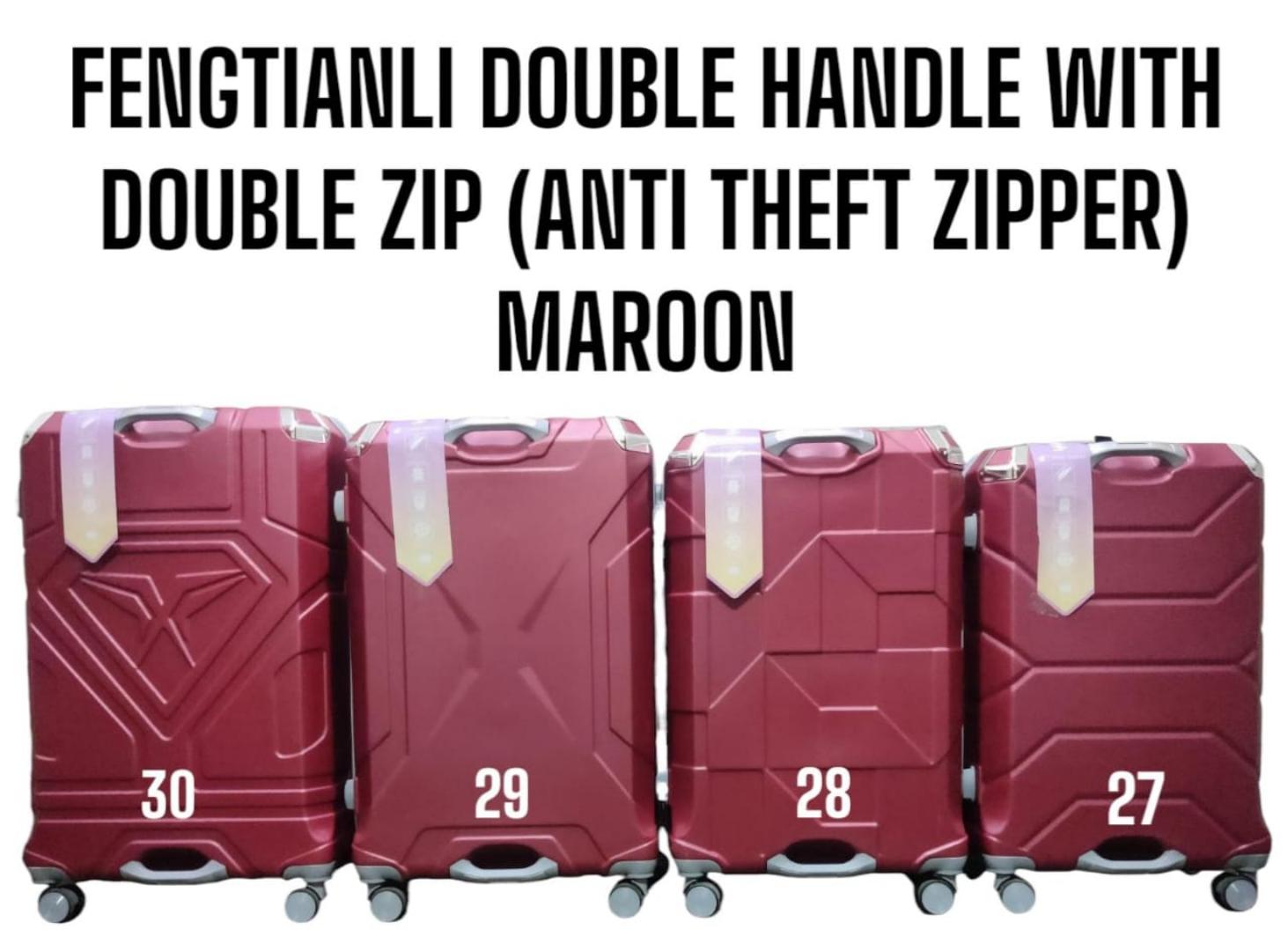 FIBER SUITCASE (SIZE 30 to 27) - Made of high-quality materials, Sleek and stylish design, design, Hard outer shell for protection From Scratches