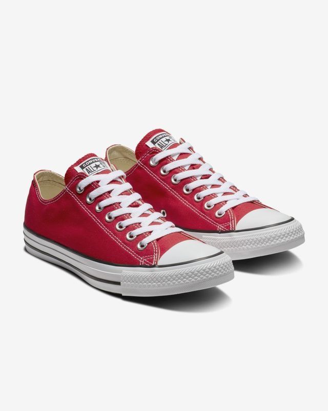 converse red chuck taylor rubber shoes