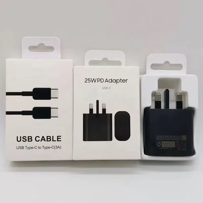 Samsung 25W Super Fast Complete Charger (Adapter + Type-C Cable)