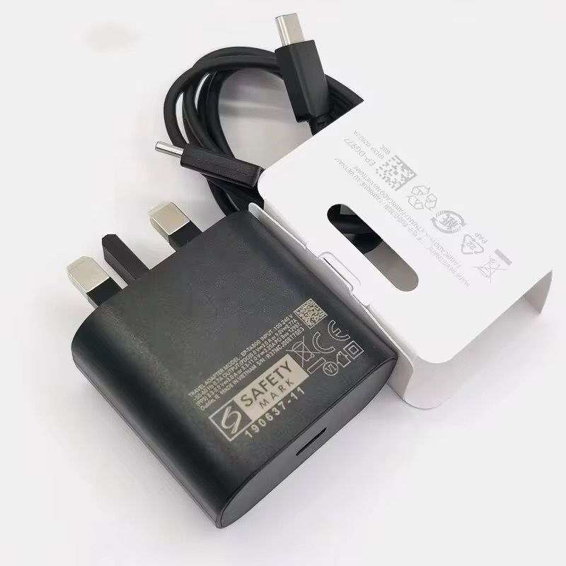 Samsung 25W Super Fast Complete Charger (Adapter + Type-C Cable)