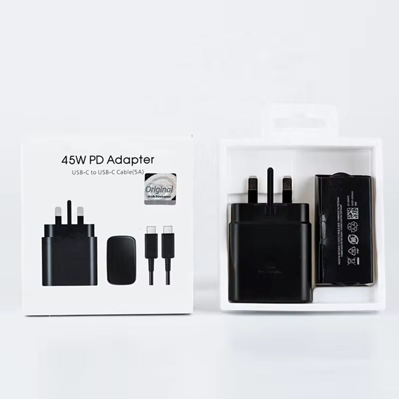 🔌 45W Fast Charger Adapter – Super Speed Charging